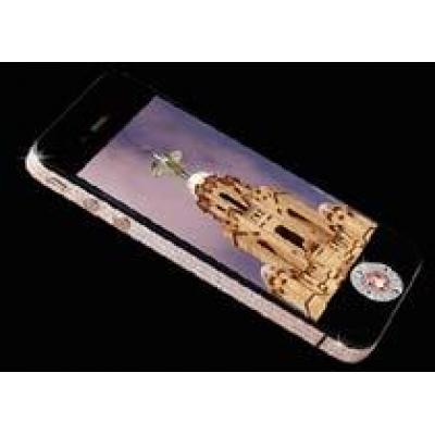 Бриллиантово-золотой iPhone 4 Diamond Rose