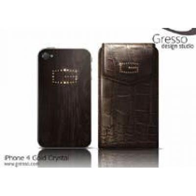 iPhone4 Gold Crystal от Gresso с кристаллами Gold Crystal из 18К золота