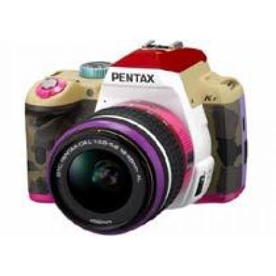 Цветастая DSLR-камера Pentax K-r Bonnie Pink