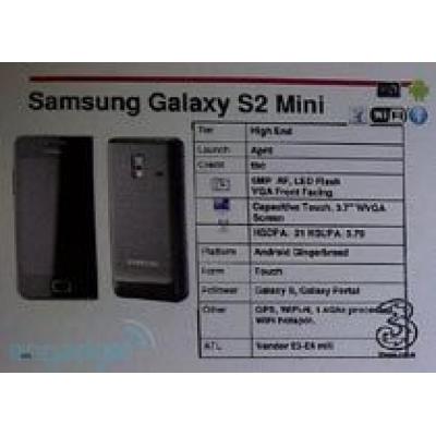 Samsung Galaxy S II Mini замечен в роадмапе мобильного оператора 3 (Великобритания)