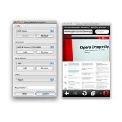 Вышла новая версия Opera Mobile Emulator