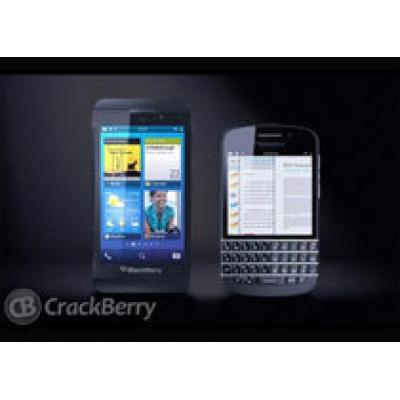 Фотографии смартфонов RIM L Series и N Series на базе BlackBerry 10