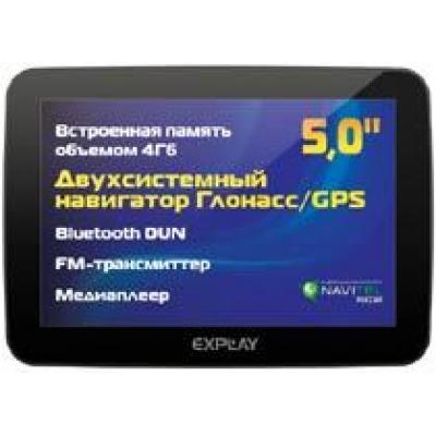 Explay GN 630 – двухсистемный ГЛОНАСС/GPS навигатор