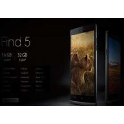 Oppo Find 5 получит 32 ГБ памяти и выйдет в Европе