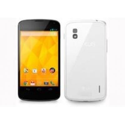 LG представила NEXUS 4 в белом цвете