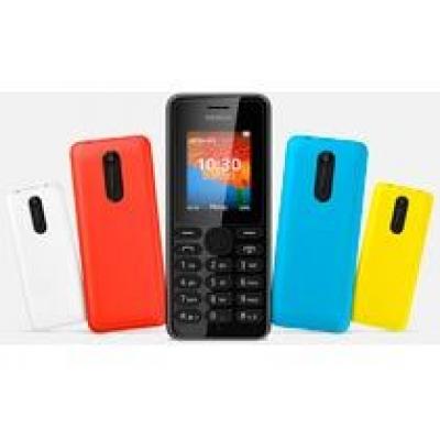 Nokia 108: сверхбюджетный мобильный телефон со встроенной камерой и MP3-плеером