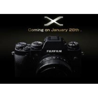 28 января Fujifilm представит новый беззеркальный фотоаппарат