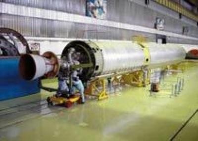 Пусковые сооружения стартового комплекса под ракету `Ангара` на космодроме Плесецк смонтированы на 80 процентов