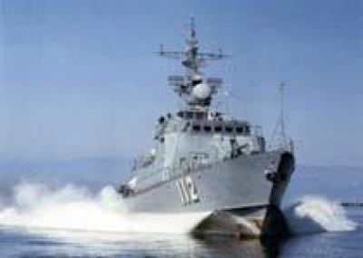 Корабелы петербургской верфи `Алмаз` спускают на воду сторожевой корабль для ВМС Вьетнама
