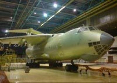 Новый военно-транспортный самолет Ил-476 пройдет испытания на прочность