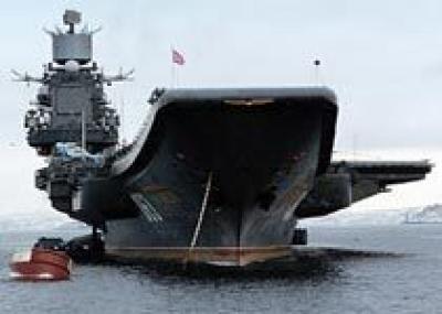 На авианосец `Адмирал Кузнецов` поставили подержанный якорь