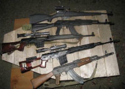 Полицейские Алтайского края изъяли арсенал оружия