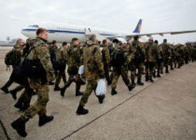 Европейские солдаты возвращаются с Сирии