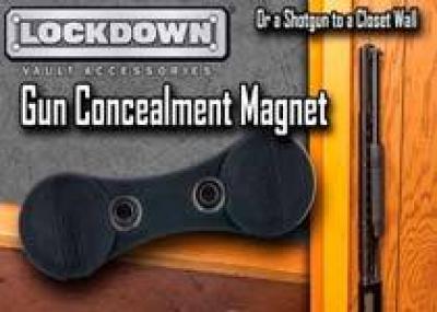 Компания Lockdown представила магнитную систему для скрытого хранения оружия