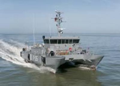 Латвия получила последний патрульный корабль типа `Скрунда`
