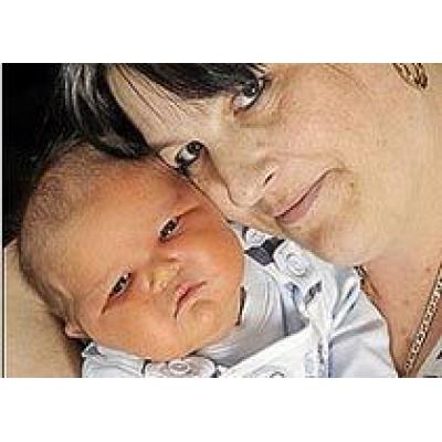 Британка родила гиганта