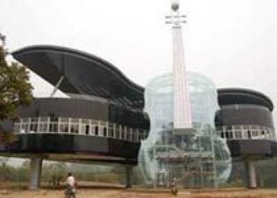 Музыкальные инструменты вдохновили китайских архитекторов