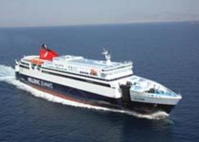 Греческая паромная компания Hellenic Seaways объявила о возвращении в строй крупнейшего парома `Ариадни`