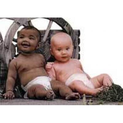 Австралийка родила близнецов с разным цветом кожи