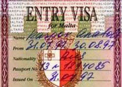 Изменились правила получения визы на Мальту