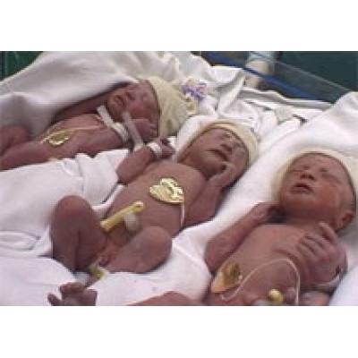 Норвежские ученые обеспокоены большим числом рождающихся тройняшек