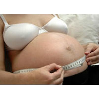 Тучный вес матери тормозит рост мозга ребенка