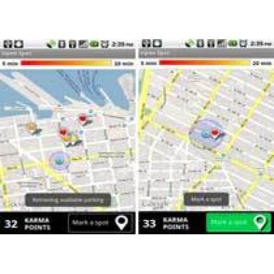 Приложение Open Spot для Android будет показывать свободные парковочные места