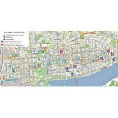 К весне 2012 в центре Красноярска будет построено более 10 парковок