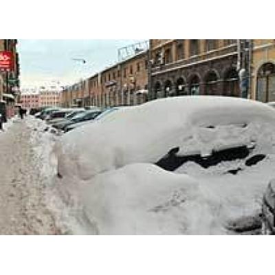 В центре Хельсинки меняются правила парковки из-за уборки снега