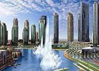 В ОАЭ забьет гигантский фонтан