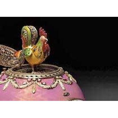 Яйцо работы Карла Фаберже из коллекции семьи Ротшильдов - Золотой петушок - будет выставляться в России