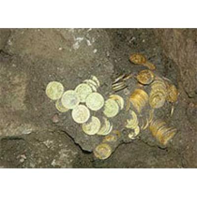 В Иерусалиме найден клад золотых византийских монет