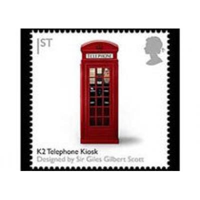 Красная телефонная будка попадет на почтовые марки Великобритании