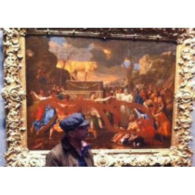 Картина Пуссена в лондонском музее была изрисована вандалом