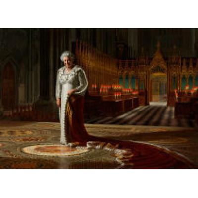В Вестминстерском аббатстве вандал испортил портрет Елизаветы II