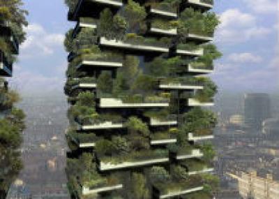 Итальянцы предложили проект «вертикального леса» для мегаполисов