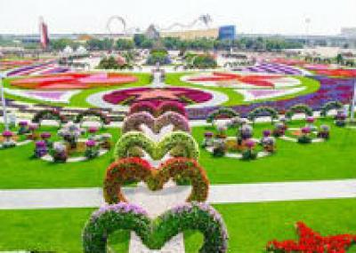 В Дубае открылся цветочный парк