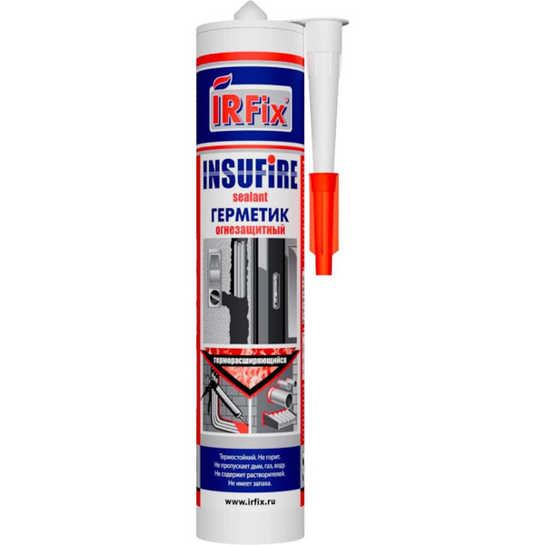 Терморасширяющийся огнезащитный герметик IRFIX INSUFIRE 20068