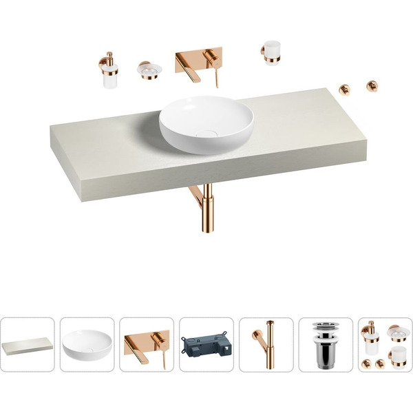 Раковина Wellsee Chalice Perfection 201010249