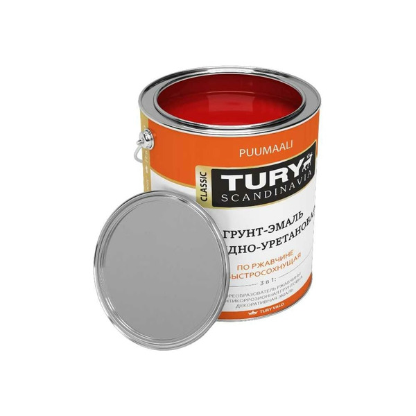Грунт-эмаль по ржавчине TURY АУ T1-00007188