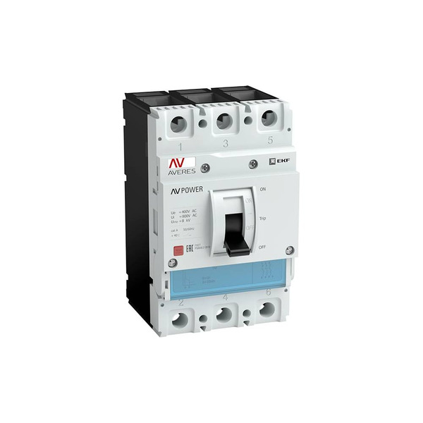 Автоматический выключатель EKF AV POWER-1/3 AVERES mccb-13-100H-TR-av