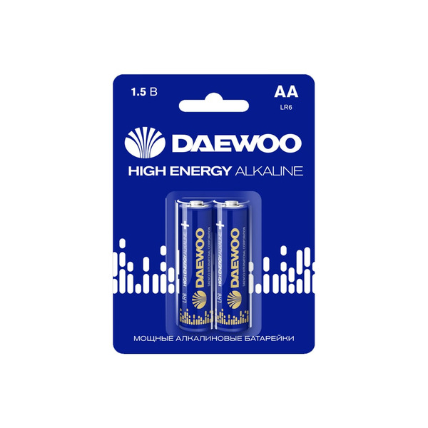 Алкалиновая батарейка DAEWOO HIGH ENERGY Alkaline 5030299