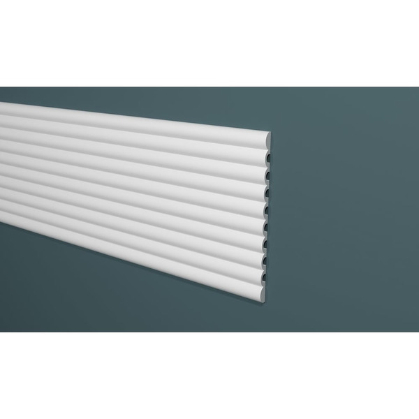 Стеновая ударопрочная влагостойкая панель под покраску Decor-Dizayn Грани DD910 (3m)