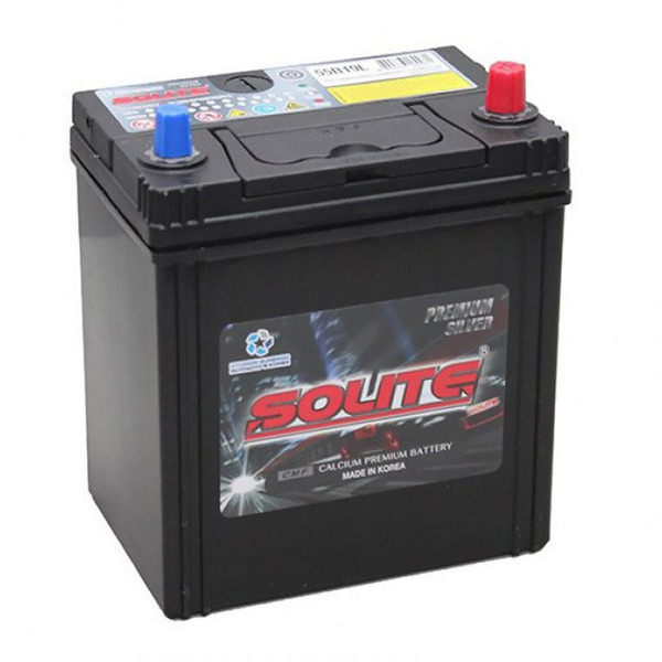 Автомобильный аккумулятор Solite 50 Ач обратная полярность B19L