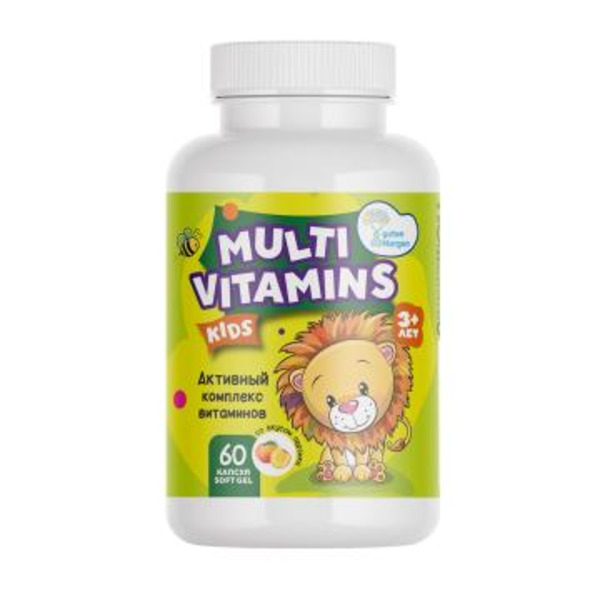 Guten Morgen, Мультивитамины для детей, капсулы, 60 шт.