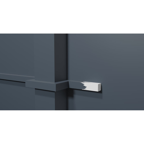 Ударопрочный влагостойкий стеновой молдинг под покраску Decor-Dizayn DD621