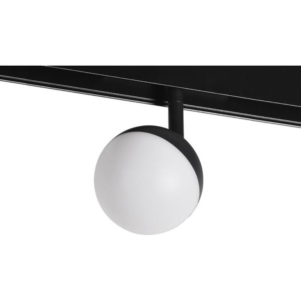 Магнитный трековый светодиодный светильник Wolta 7Вт, 4000К, 48В, IP40, черный WMLS-7W/04B