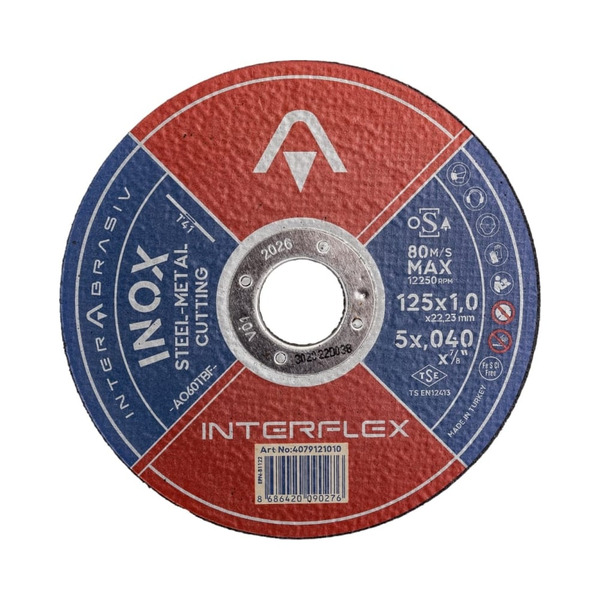 Отрезной круг Interflex INOX A060TBF 4079121010