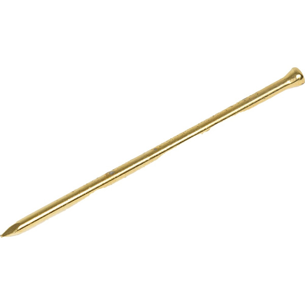 Закаленные латунированные финишные гвозди Стройбат 1,4x40 100 шт 307030