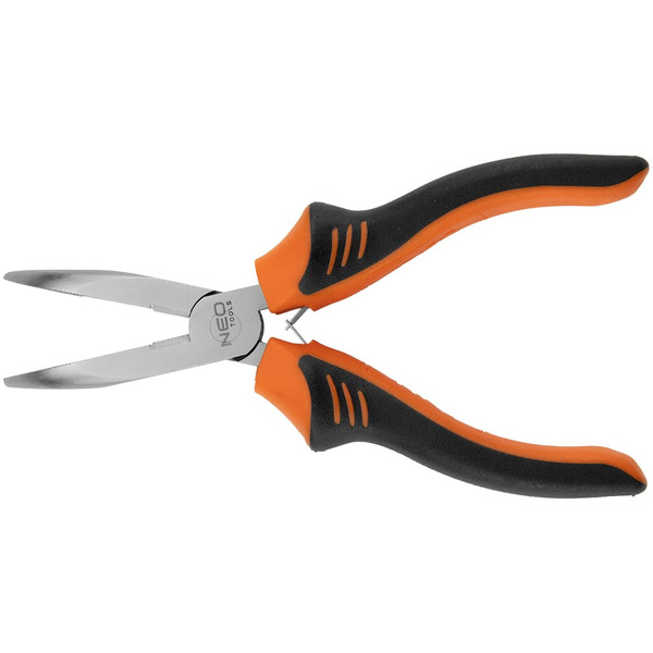 Удлиненные изогнутые плоскогубцы NEO Tools 01-255